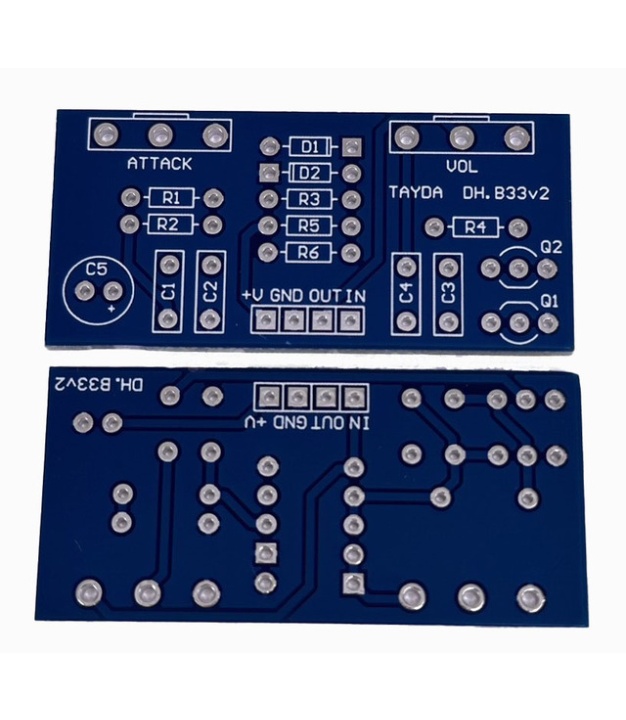 Orange Squeezer DIY PCB Guitar Effect