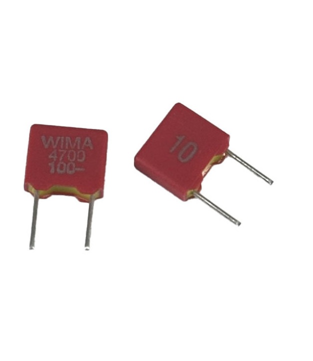 4700pF 100V 10% Polyester Film/Foil Box Type Capacitor
