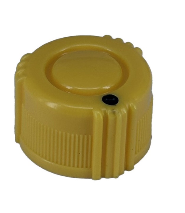 Yellow Russian BMP Classic Style 25x16mm Shaft 6.4mm