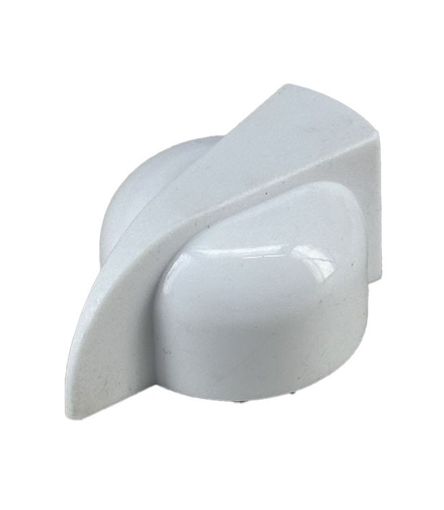 White Zonker Chicken head knob Shaft 6.4mm