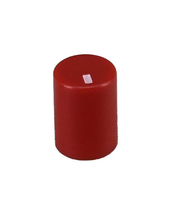 Red Micro Knob 8x11mm Shaft 6x18T