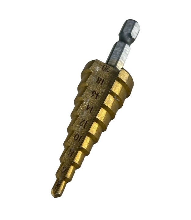 4-20mm Step Bit for Drilling Enclosures