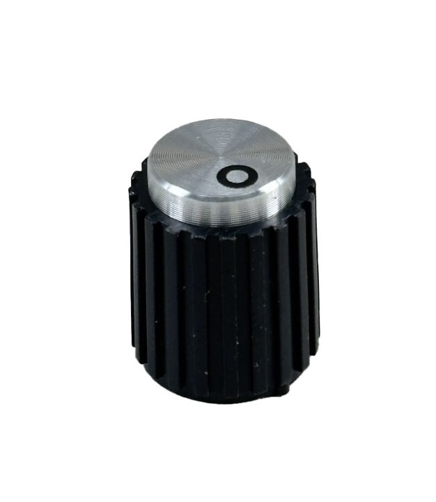 knob 12.5x16mm Shaft 6.4mm with Circle Mark