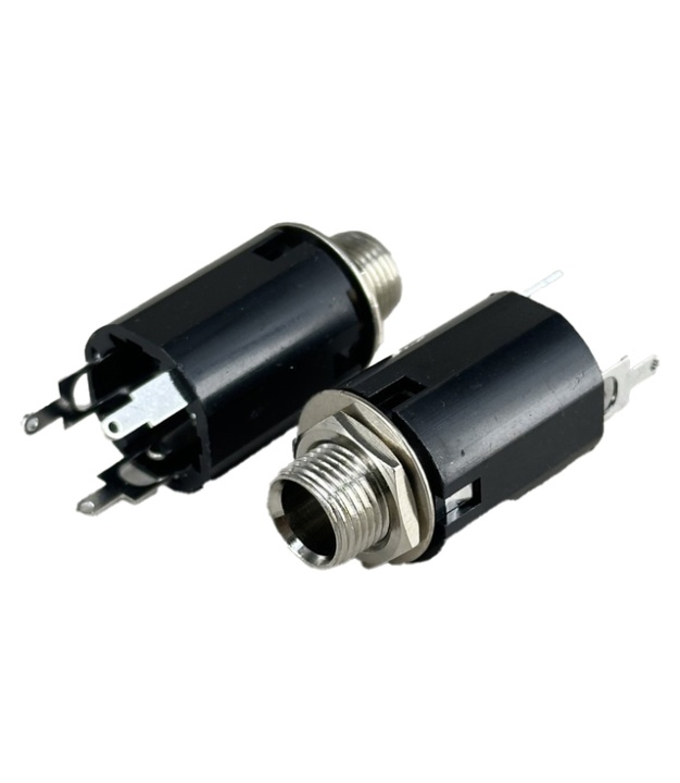 6.35mm 1/4" Stereo Phone Jack 3 Pins