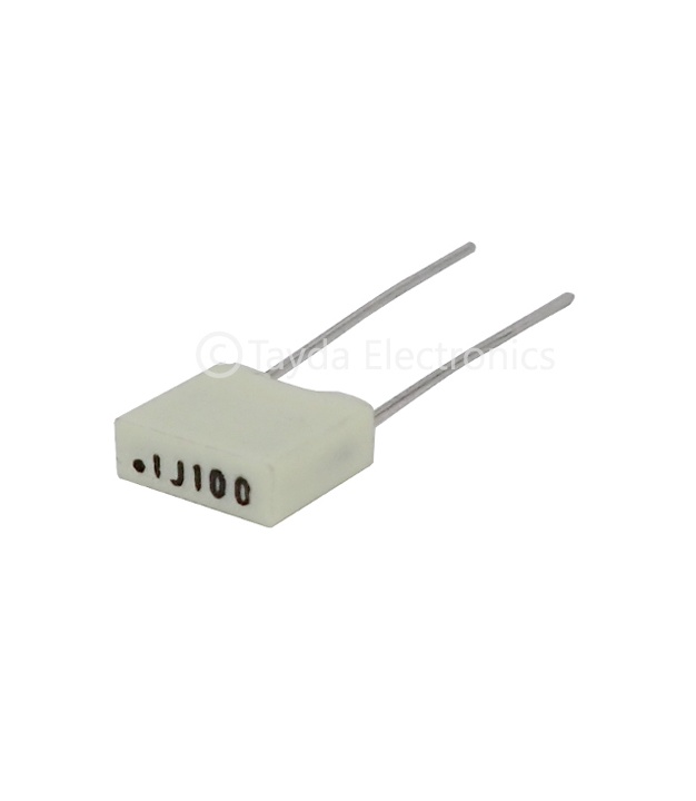 0.1uF 100nF 100V 5% Polyester Film Box Type Capacitor