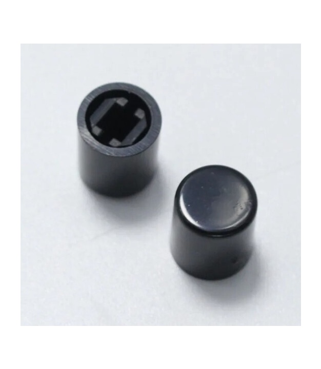 Push Switch Round Caps Black Color KM3.3x3.3-2
