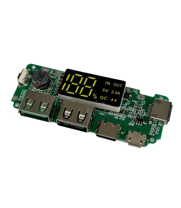 Quick Charging Module 5V 2.4A with Display