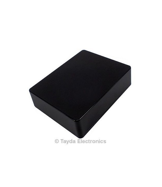 1590BB2 Style Aluminum Diecast Enclosure BLACK