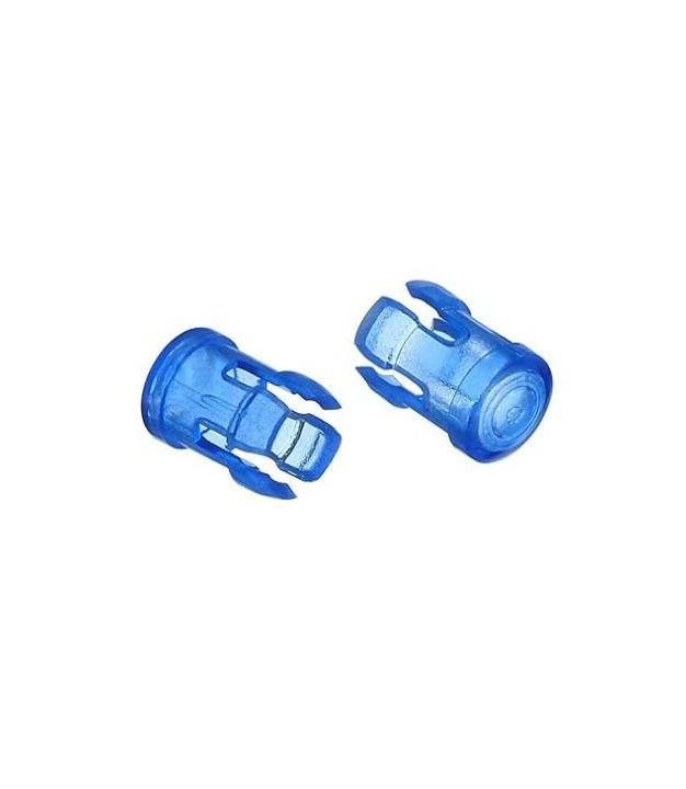 5mm LED Lampshade Protector Blue Plastic Clip