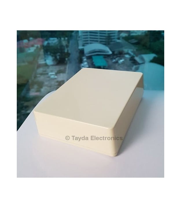 1590BB2 Style Aluminum Diecast Enclosure CREAM