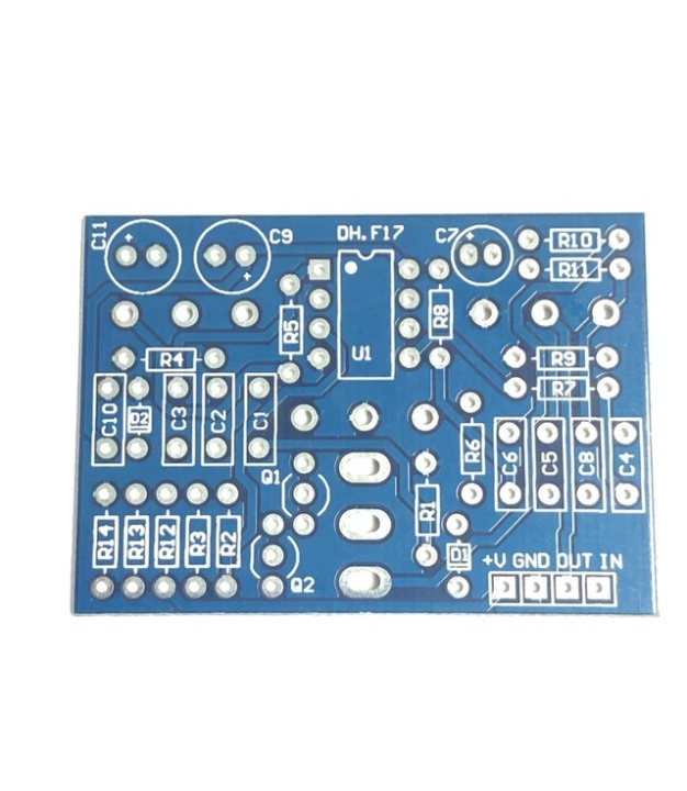 DH.F17 PCB PEDAL EFFECT DIY