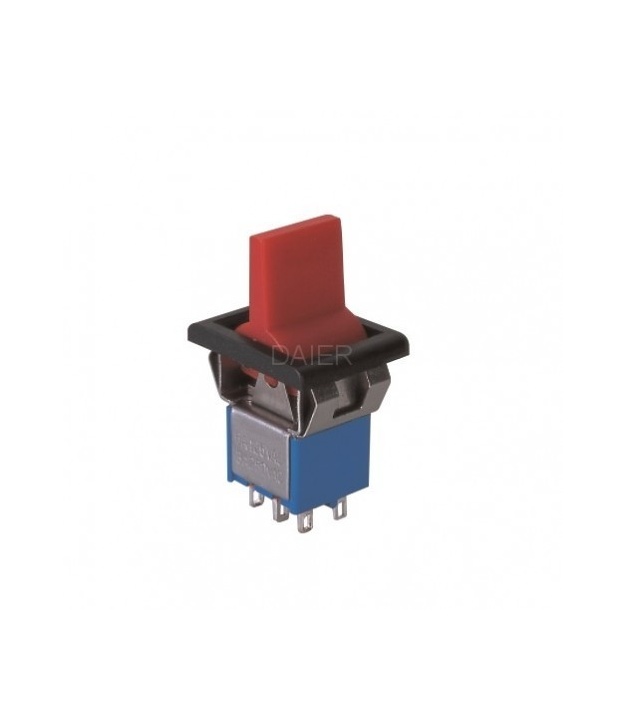 Mini Toggle Switch DPDT On-On with Lever Handles