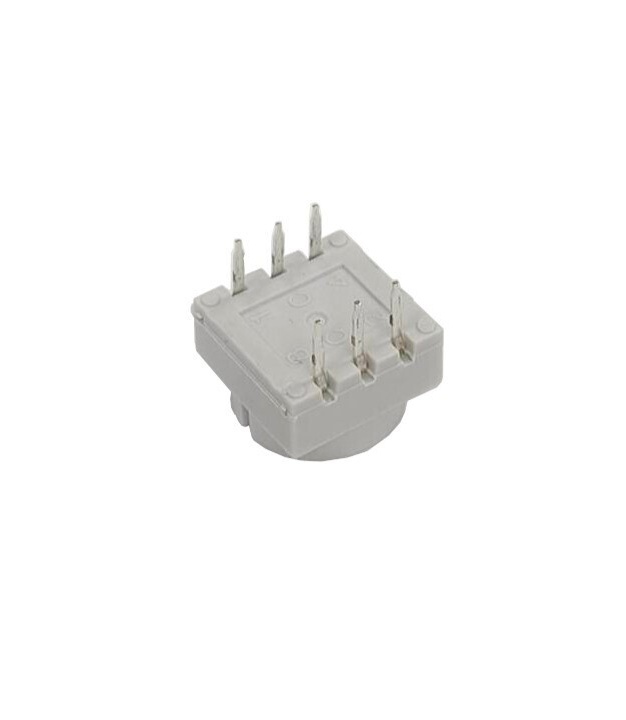 10 Positions Code Switch Straight 3+3 BCD Segment Arrow-shape slot