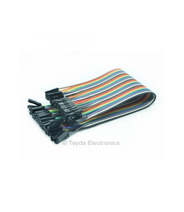Premium Jumper Wires Female / Female 300mm Pack of 40