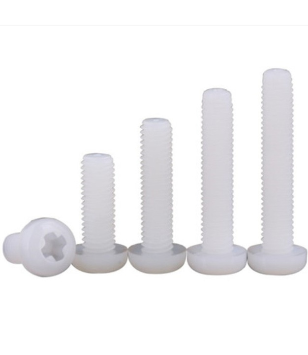 M3 Nylon Screw Cross Round Pan Head 3x10mm