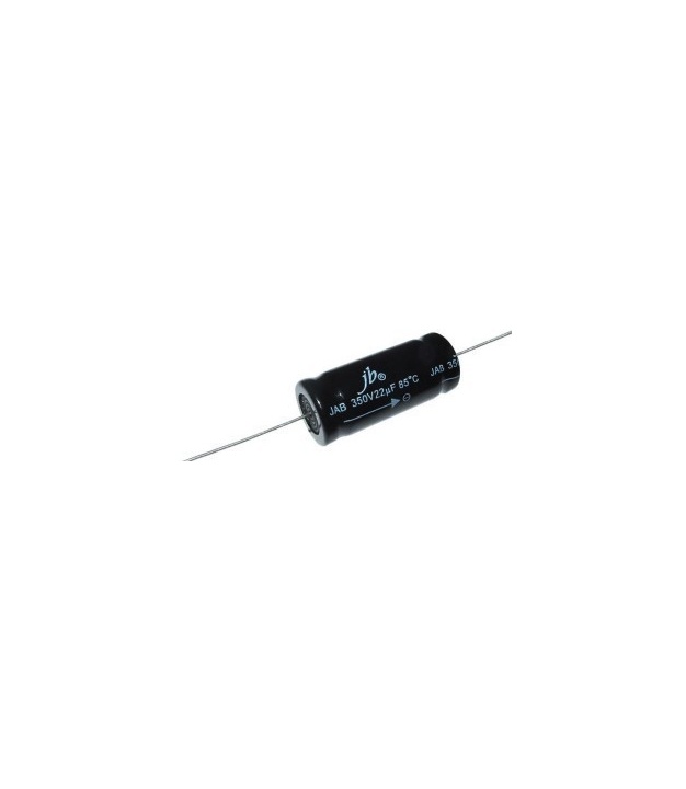 100uf/25v 100uF 25V JAB series JB 85C ALUMINUM ALUMINIUM CAPACITOR ELECTROLYTIC Axial Aluminum Electrolytic Capacitor 8x13mm E-caps E-cap 20%