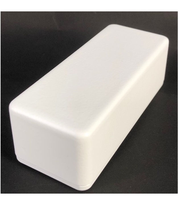 1590A Style Aluminum Diecast Enclosure Matte White
