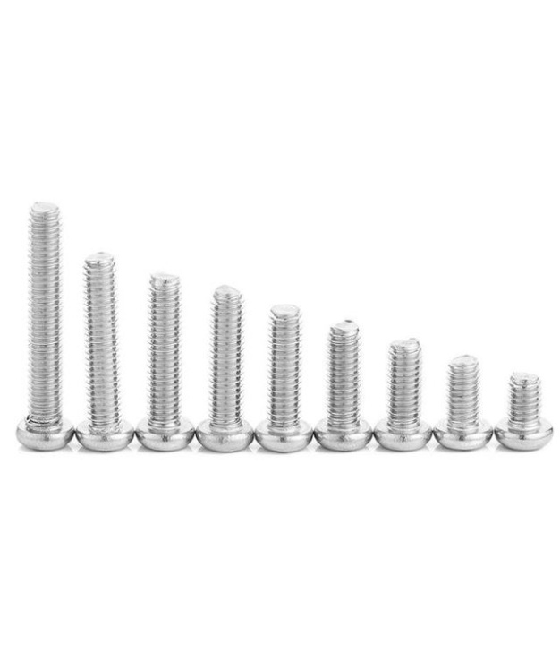 M5 Steel Screw Cross Round Head M5x10mm