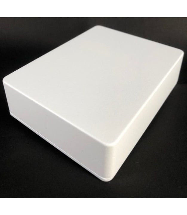 1590BB2 Style Aluminum Diecast Enclosure MATTE WHITE