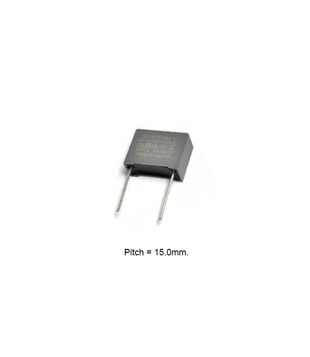 0.1uF 280V 100C 10% Metallized Polypropylene Film Capacitor