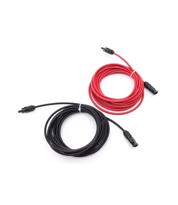 1 Pair 12AWG Male and Female Solar Panel Extension cable 2M 