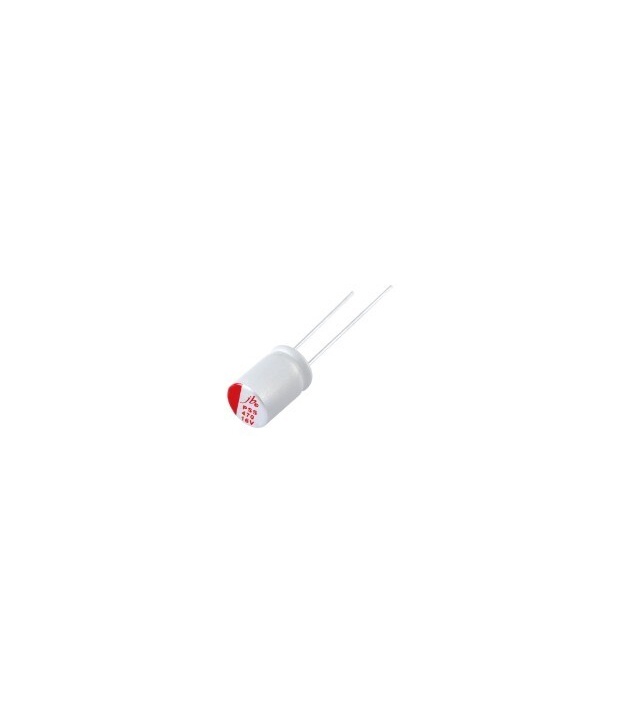 10uF 50V 105C PSS Radial Polymer Aluminum Electrolytic Capacitor 5x11mm