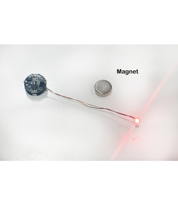 Red LED Magnetic Control Wire 5CM 