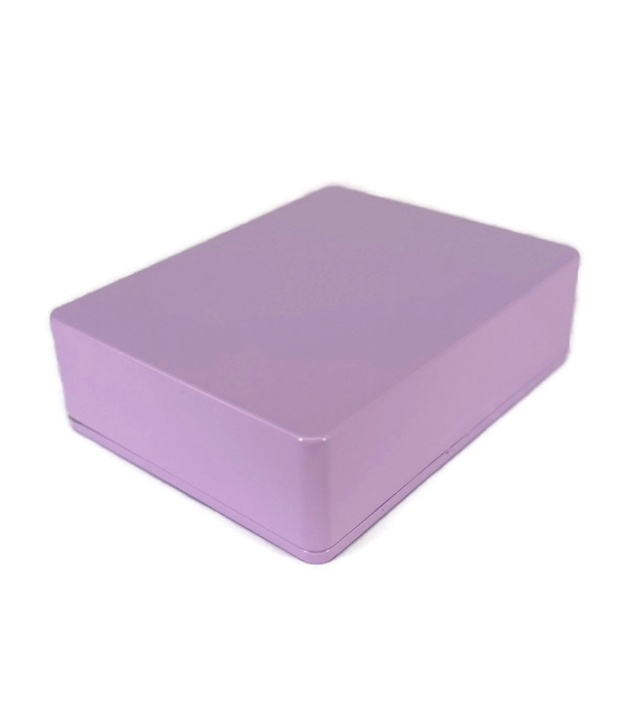 1590BB Style Aluminum Diecast Enclosure Pastel Violet