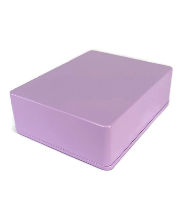 1590BB2 Style Aluminum Diecast Enclosure Pastel Violet