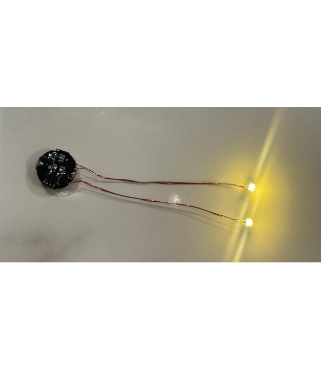 5CM Warm White LED 2 Wire Magnetic Control