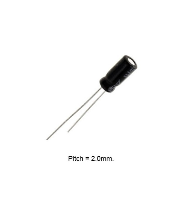 47uF 35V 105C Aluminum Electrolytic Capacitor 5x11mm AISHI 