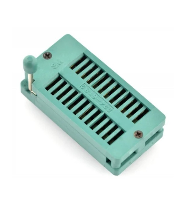ZIF Socket 24 Pin 0.6"