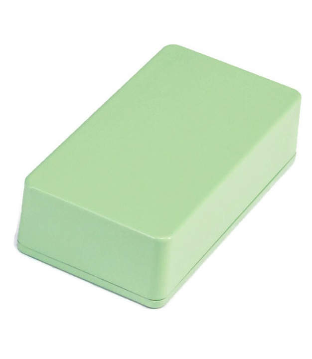 1590B Style Aluminum Diecast Enclosure Pastel Light Green