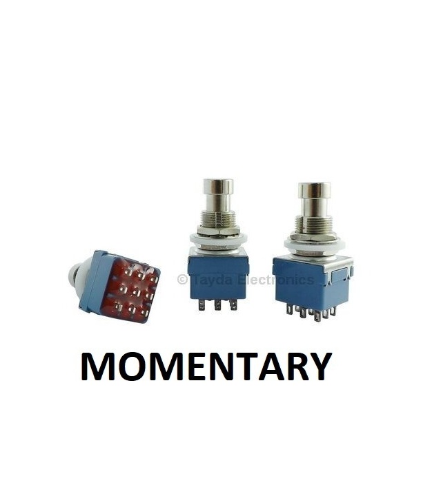 3PDT Stomp Foot / Pedal Switch Momentary
