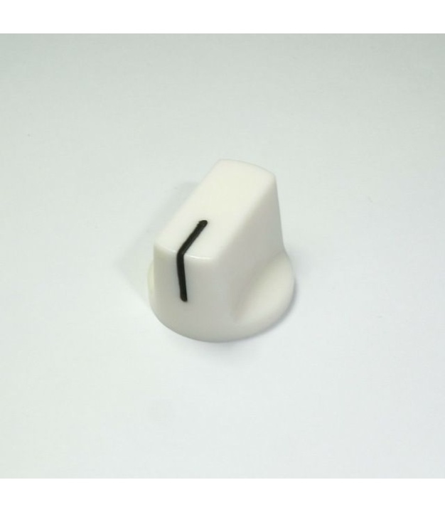 Davies 1510 Clone White Knob Shaft 6x18T