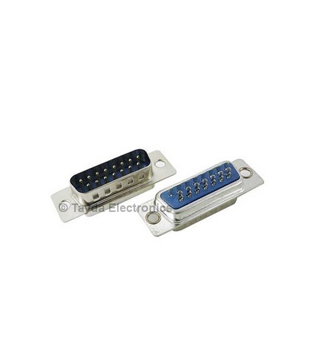 D-SUB CONNECTOR 15 PINS MALE