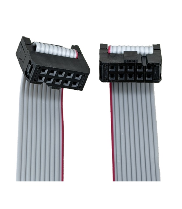 Flat Ribbon Cable with IDC Connector 2.54mm 10 Pin to 10 Pin 30cm