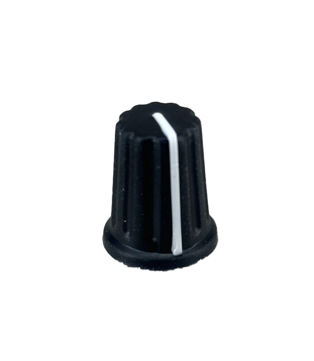 Black Pioneer DJ controller knob 16x20mm D-Shaft