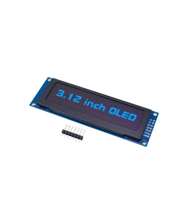 3.12 inch OLED Blue Character Display Module 7Pins