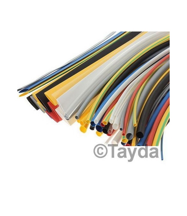 Length 20cm White Heat Shrink Tubing 12mm Flexible Ratio 2:1