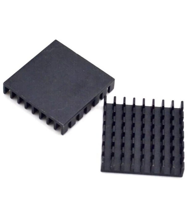 Black Heatsink Aluminum 28*28*6cm