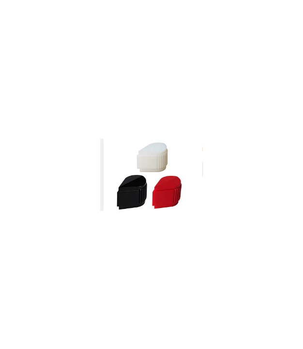 Daka-ware Pointer Red Knob 27x18mm Shaft 6.4mm