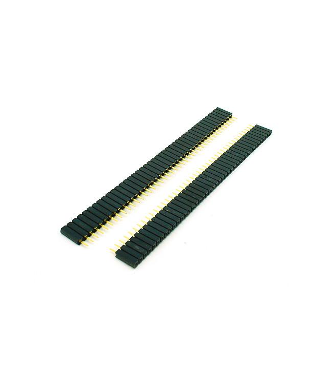 40 Pin 2.54mm Single Row Female Pin Header Breakable