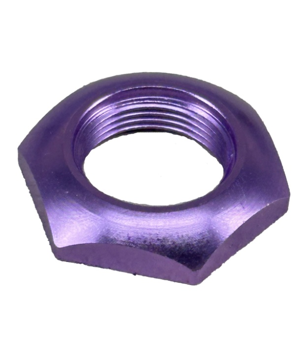 M12 Purple Color Aluminum Nut For 3PDT Footswitch