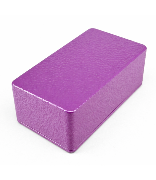 1590BS Aluminum Enclosure 112x61x42mm Purple Hammer