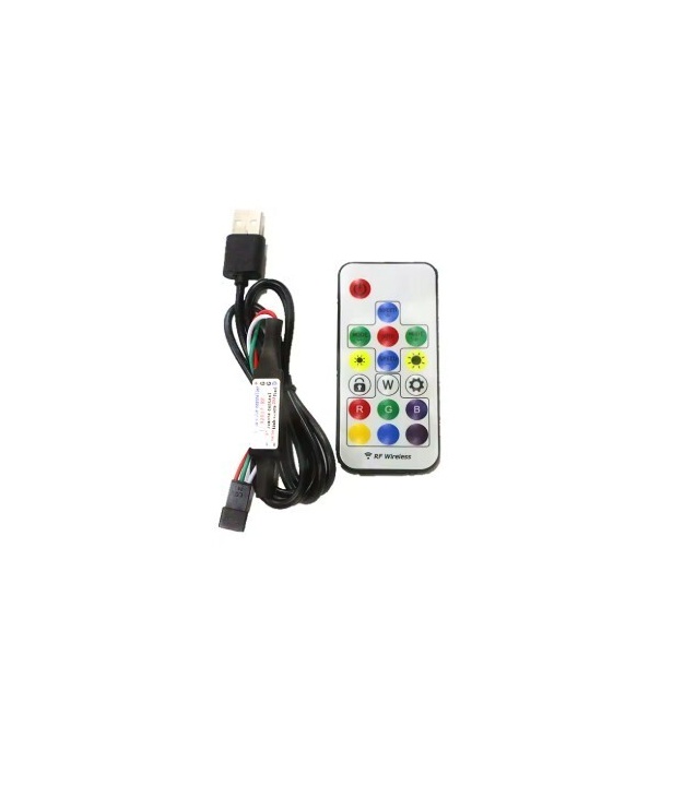 SK6812 RGB Controller DC5-24V with RF Remote 17Key