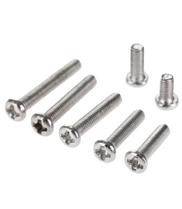 M3 Steel Screw Cross Round Head M3x8mm