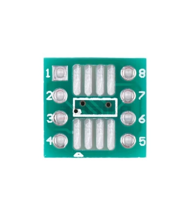 SSOP/SOP 8 pin adapter board to DIP-8