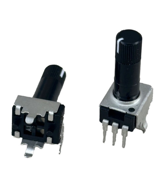 TAYDA 2K OHM Linear Taper Potentiometer Spline Shaft PCB Mount