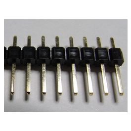 2.54 mm Droit Seule Rangée Mâle sécable cuivre PIN headers connecteur 1P/2P-40P 